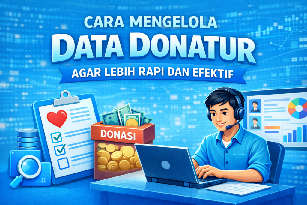 Cara Mengelola Data Donatur agar Lebih Rapi dan Efektif