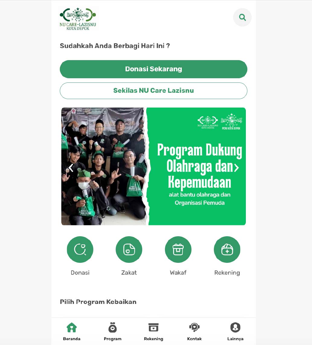 jasa website donasi