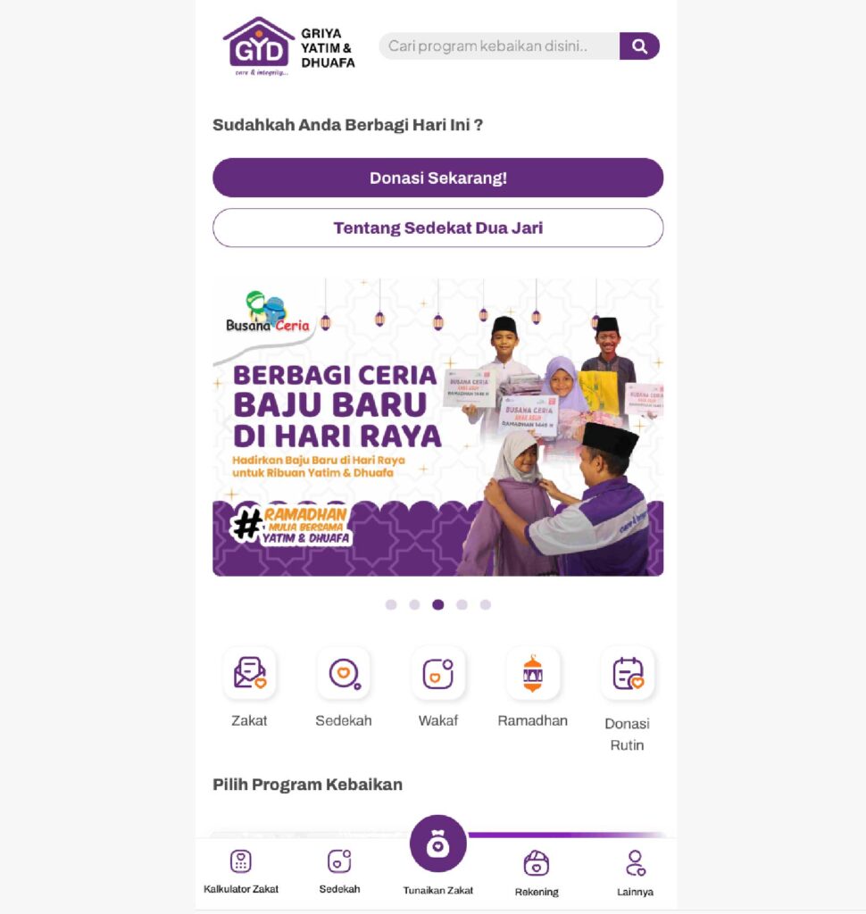 jasa website donasi