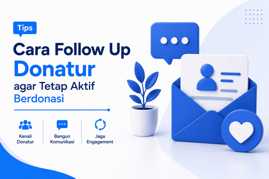 Cara Follow Up Donatur agar Tetap Aktif Berdonasi