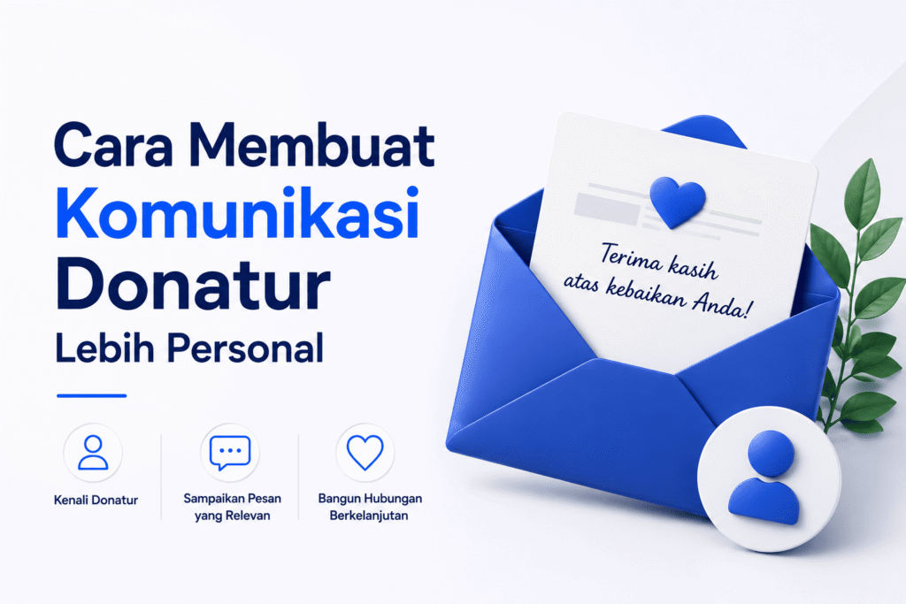Cara Membuat Komunikasi Donatur Lebih Personal
