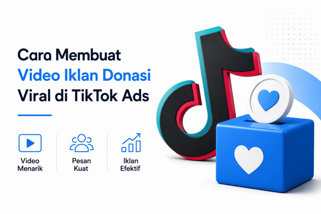 Cara Membuat Video Iklan Donasi Viral di TikTok Ads