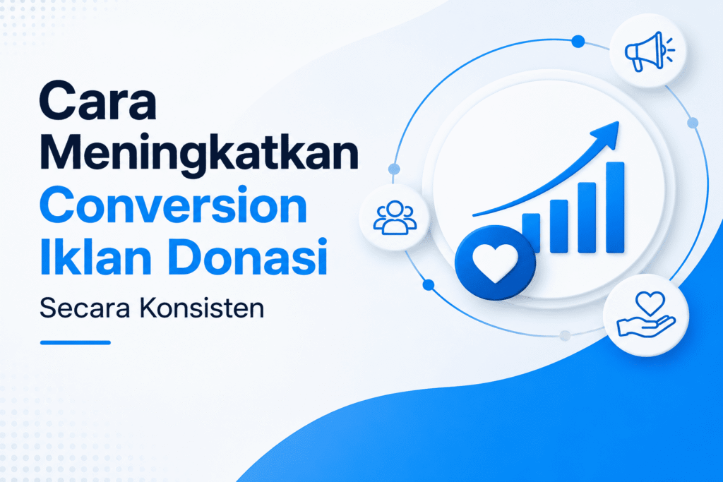 Cara Meningkatkan Conversion Iklan Donasi Secara Konsisten