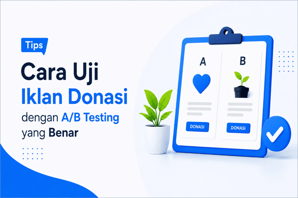 Cara Uji Iklan Donasi dengan AB Testing yang Benar