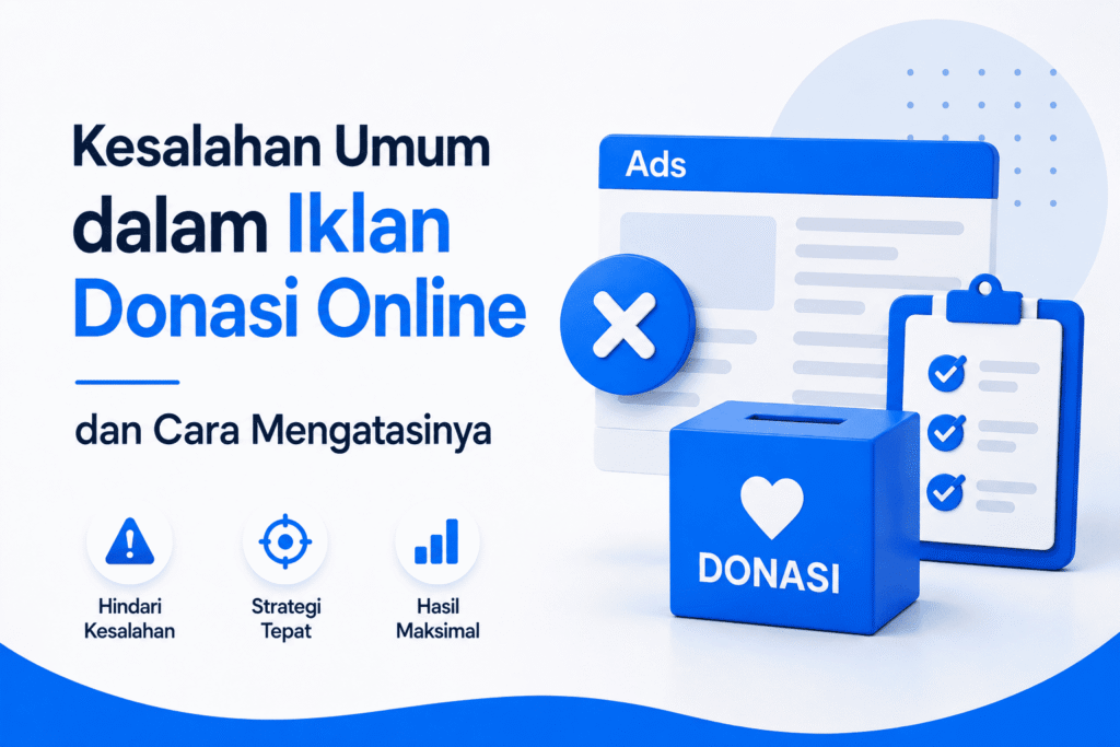 Kesalahan Umum dalam Iklan Donasi Online dan Cara Mengatasinya
