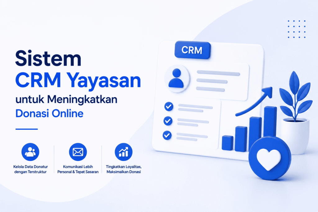 Sistem CRM Yayasan untuk Meningkatkan Donasi Online
