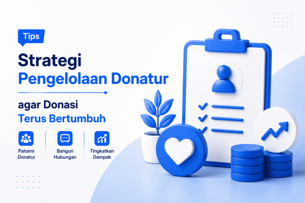 Strategi Pengelolaan Donatur agar Donasi Terus Bertumbuh