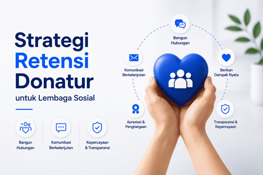 Strategi Retensi Donatur untuk Lembaga Sosial