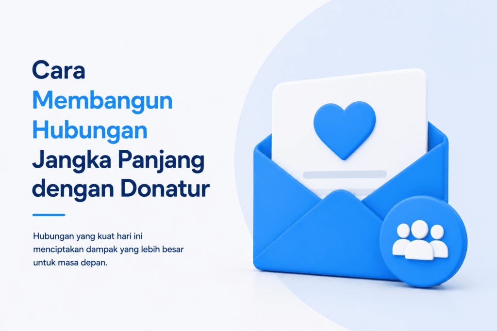 Cara Membangun Hubungan Jangka Panjang dengan Donatur