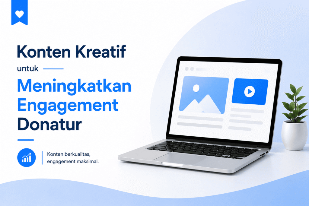Konten Kreatif untuk Meningkatkan Engagement Donatur