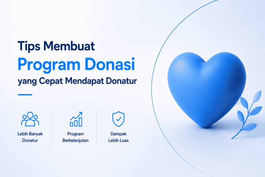 Tips Membuat Program Donasi yang Cepat Mendapat Donatur